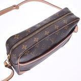LOUIS VUITTON Louis Vuitton Monogram Trocadero S Brown M51274 Unisex Monogram Canvas Leather Shoulder Bag AB Rank Used Ginzo