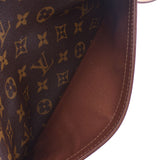 LOUIS VUITTON Louis Vuitton Monogram Trocadero S Brown M51274 Unisex Monogram Canvas Leather Shoulder Bag AB Rank Used Ginzo