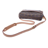 LOUIS VUITTON Louis Vuitton Monogram Trocadero S Brown M51274 Unisex Monogram Canvas Leather Shoulder Bag AB Rank Used Ginzo