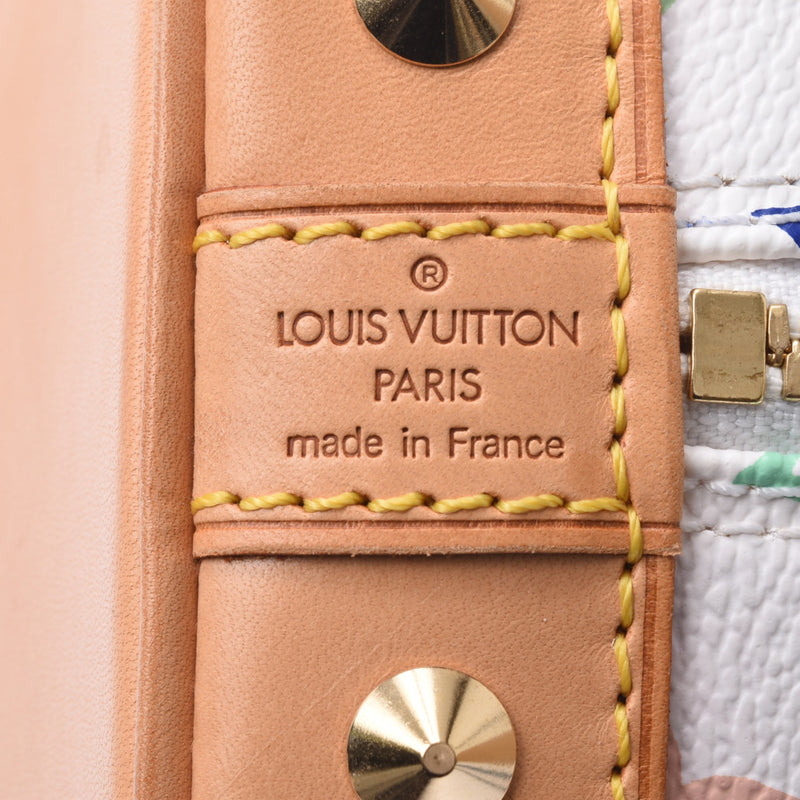 路易威登（Louis Vuitton）路易威登（Louis Vuitton）多色Alma Bron（白色）M92647女士会标多色皮革手提包AB等级二手Ginzo