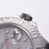 ROLEX ロレックス ヨットマスター 16622 メンズ プラチナ/SS 腕時計 自動巻き シルバー文字盤 Aランク 中古 銀蔵