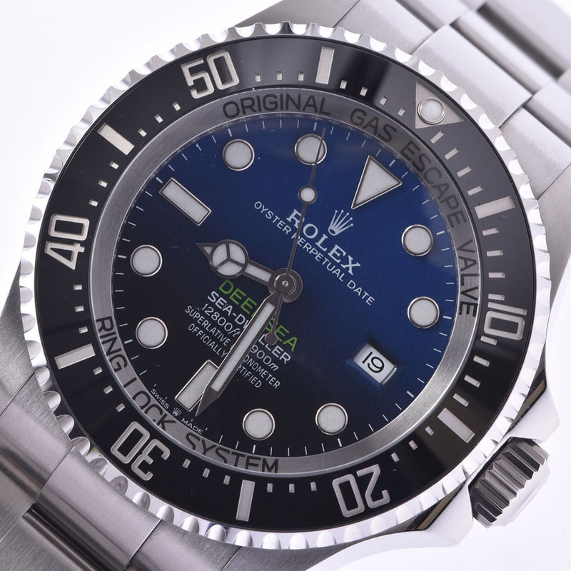 ROLEX ロレックス 【現金特価】シードウェラー ディープシー D-BLUE 126660 メンズ SS 腕時計 自動巻き D-BLUE文字盤 未使用 銀蔵