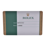ROLEX Lorex: Dipsy D-BLUE, D-BLUE, 126660 Menz SS, Automatic clock/D-BLUE: Unused Ginzo.