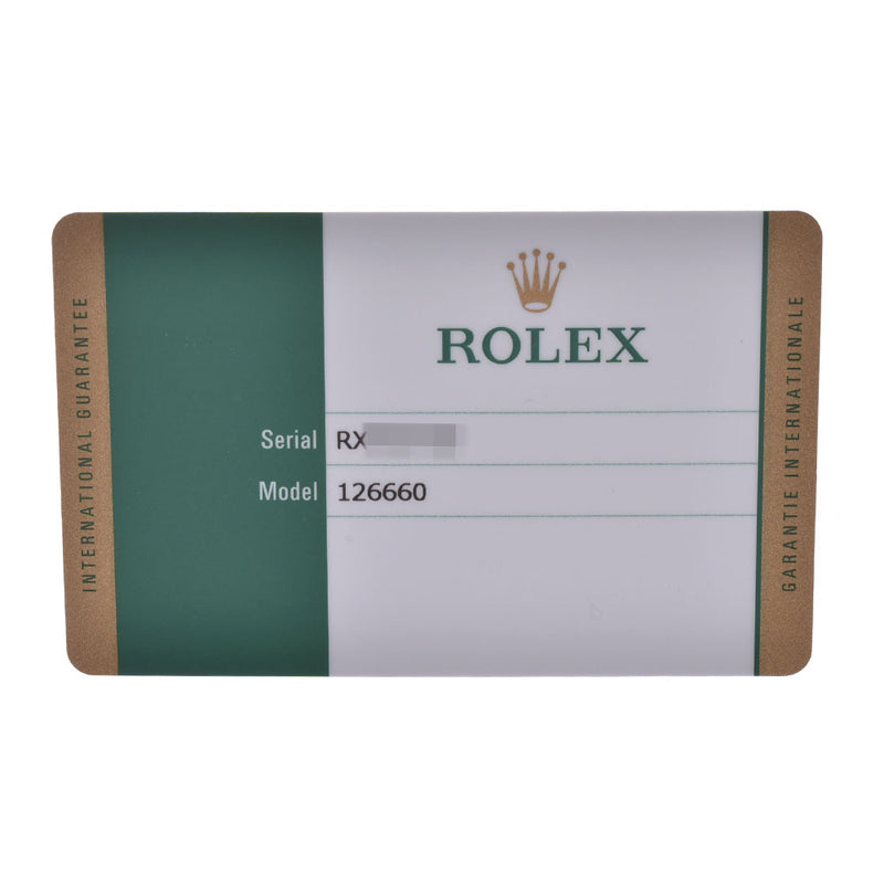 劳力士（rolex）Rolex [现货特价] Seedweller Deep Sea D-BLUE 126660男士SS手表自动上链D-BLUE表盘未使用Ginzo