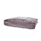 Louis Vuitton Damier Porte men's vaiwarne brown n41124 men Damier canvas leather business bag ab
