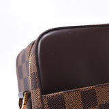 LOUIS VUITTON Louviton Damien, PC Case Brown, N53355, Menz Damien Canvas, Laser A Rank, Used A Rank, Rank, Silver Clan.