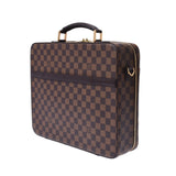 LOUIS VUITTON Louviton Damien, PC Case Brown, N53355, Menz Damien Canvas, Laser A Rank, Used A Rank, Rank, Silver Clan.