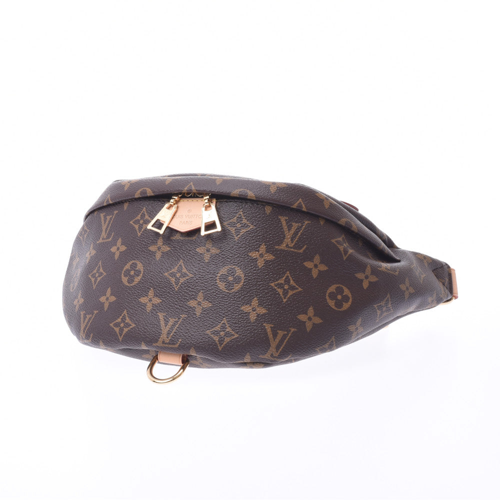 LOUIS VUITTON ルイヴィトン モノグラム バムバッグ ボディバッグ ブラウン M43644 ユニセックス モノグラムキャンバス レザー  ウエストバッグ 新同 中古 - でお得に通販