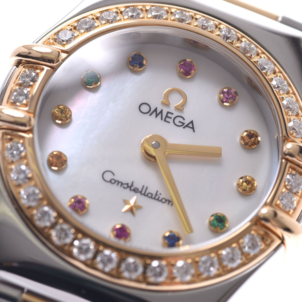 オメガコンステレーション アイリス 12P色石 ベゼルダイヤ レディース 腕時計 1365.79 OMEGA 中古 – 銀蔵オンライン