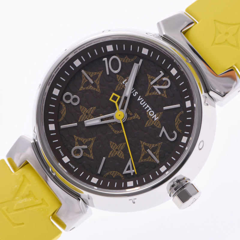 ルイヴィトンタンブール モノグラム レディース 腕時計 QA070 LOUIS 