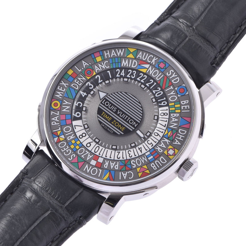 ルイヴィトンエスカル タイムゾーン メンズ 腕時計 Q5D200 LOUIS VUITTON 中古 – 銀蔵オンライン