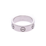 CARTIER Love ring #50 No. 9.5 Ladies K18WG Ring/Ring A Rank Used Ginzo