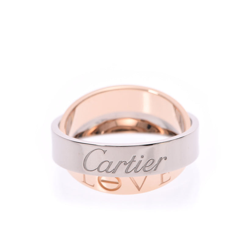 CARTIER Cartier Secret Love ♯60 Unisex K18PG/WG Ring Ring A Rank Used Ginzo