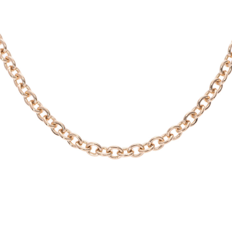 BVLGARI Bvlgari Bvlgari Bvlgari Bvlgari Bvlgari chain unisex K18YG necklace a rank used silver jewelry