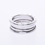 BVLGARI Bvlgari B-ZERO Ring #53 Size S No. 12 Ladies K18WG Ring/Ring A Rank Used Ginzo