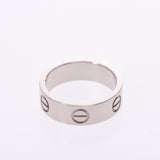 CARTIER Love ring #50 No. 9.5 Ladies K18WG Ring/Ring A Rank Used Ginzo