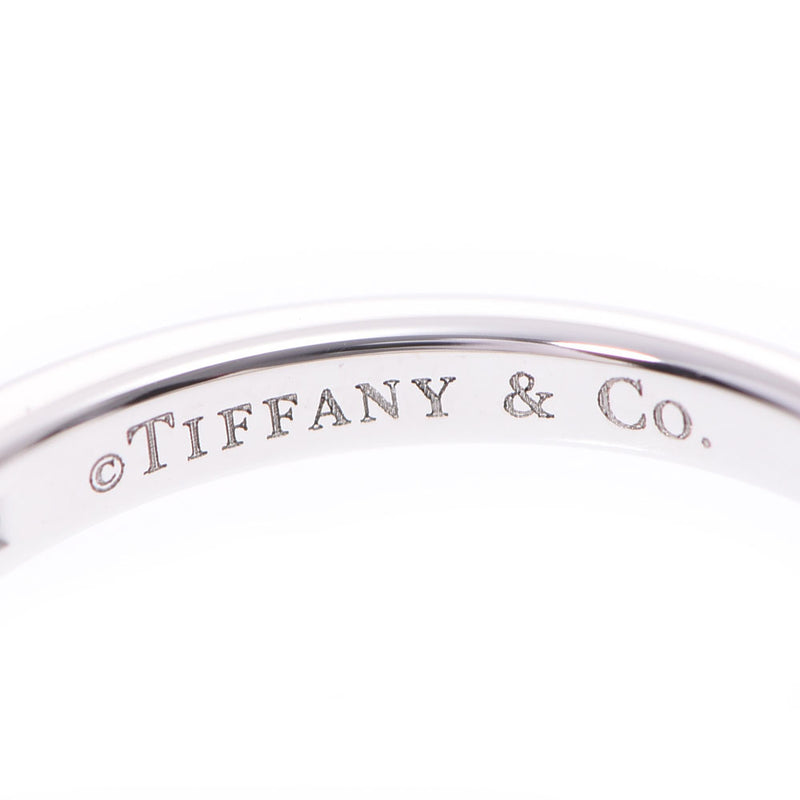 TIFFANY&Co. ティファニー ハーフエタニティリング 9号 レディース Pt950プラチナ ダイヤモンド リング・指輪 Aランク 中古 銀蔵