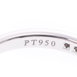 TIFFANY&Co. Tiffany Half Eternity Ring No. 9 Ladies Pt950 Platinum Diamond Ring/Ring A Rank Used Ginzo