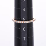 BVLGARI ブルガリダイヤエタニティスモ-ルリング #46 5.5 Lady's K18PG ring, ring A rank used silver storehouse
