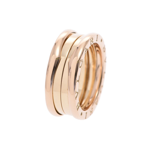 BVLGARI Bulgari B-ZERO Rings #51 Size S 10: Ladies K18YG Ring, Ring, Class A Rank, Class of Chonchō