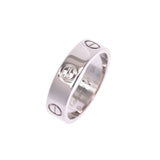 CARTIER Cartier love ring #56 No. 16 unisex K18WG ring-ring a rank used silver