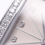 HERMES Hermes Ramsis Bezel Diamond HH1.230 Ladies SS/leather watch, Clock, Quintet, silver character, A rank, used silver.