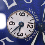 FRANCK MULLER フランクミュラー トノーカーベックス マスターバンカー ベゼルダイヤ 6850MBD メンズ WG 腕時計 自動巻き ブルー文字盤 ABランク 中古 銀蔵
