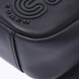 COACH coach body bag black 89917 unisex calf waist bag unused Ginzo