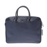 COACH Coach 2WAY Briefcase Navy F72974 Men's Leather Business Bag Unused Ginzo