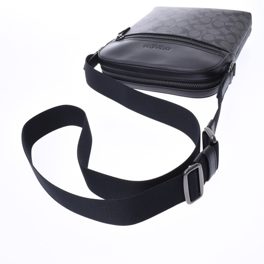 Coach signature black unisex shoulder bag COACH – 銀蔵オンライン