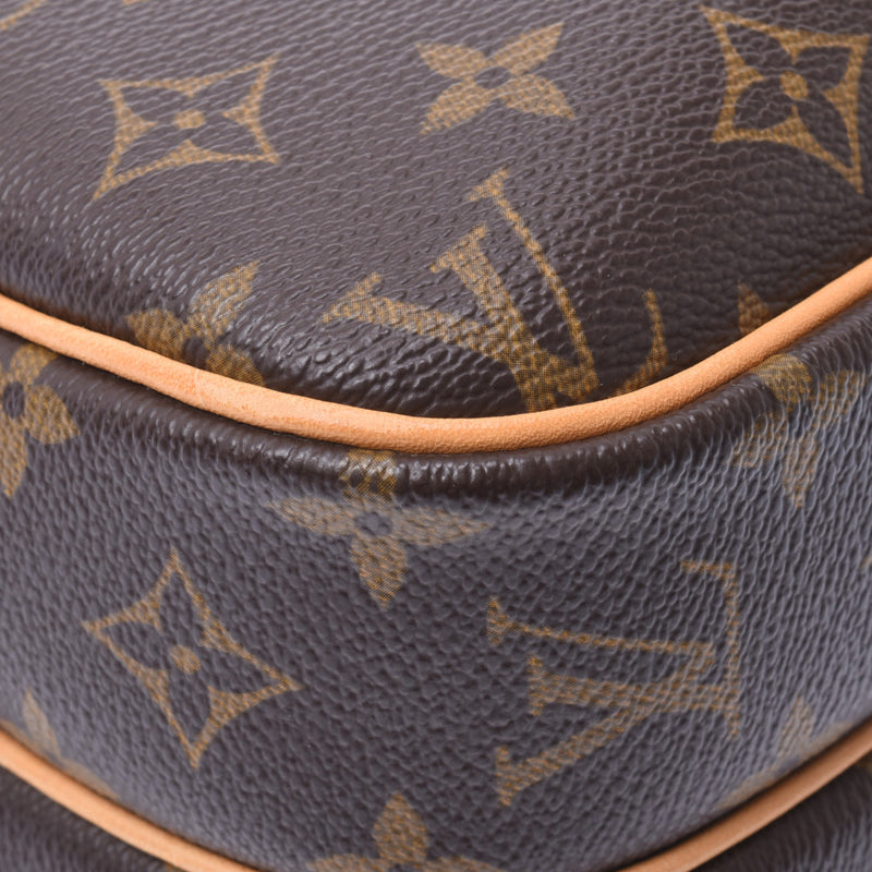 LOUIS VUITTON ルイヴィトン モノグラム リポーターPM ブラウン M45254 ユニセックス モノグラムキャンバス ショルダーバッグ Bランク 中古 銀蔵