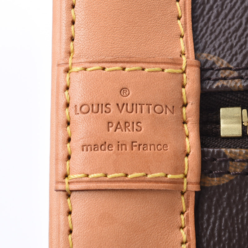 LOUIS VUITTON ルイヴィトン モノグラム アルマ 新型 ブラウン M53151 レディース モノグラムキャンバス ハンドバッグ ABランク 中古 銀蔵