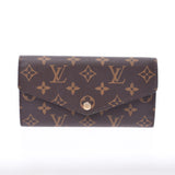 LOUIS VUITTON ルイヴィトンモノグラムポルトフォイユサラフューシャ M62234 unisex monogram canvas long wallet B rank used silver storehouse