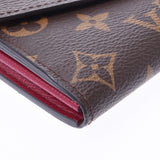 LOUIS VUITTON ルイヴィトンモノグラムポルトフォイユサラフューシャ M62234 unisex monogram canvas long wallet B rank used silver storehouse