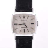 ROLEX: Rolex, 2652, Ladies, arms, leather, hand-wrapped, silver letters, AB, used, used silver,
