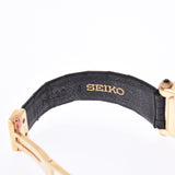 SEIKO Seiko Asterisk Yukisaburo Watanabe Model 1F20-5E20 Women's GP/Leather Watch Quartz Ivory Dial AB Rank Used Ginzo