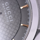 GUCCI グッチ Gタイムレス 126.4 メンズ SS 腕時計 自動巻き 黒文字盤 Aランク 中古 銀蔵