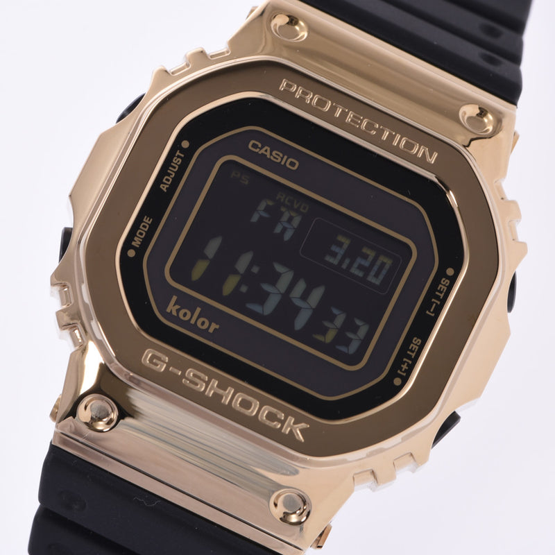 CASIO G-SHOCK カシオ ジーショック ×Kolor 35周年記念モデル 世界700本限定 GMW-B5000KL-9JR ソーラー式デジタル腕時計 ブラック/ゴールド