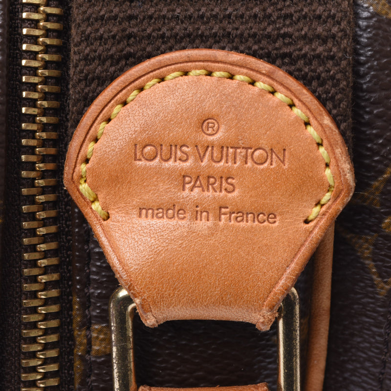 LOUIS VUITTON Louis Vuitton monogram reporter PM brown M45254 unisex monogram canvas shoulder bag B rank used silver storehouse