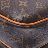 LOUIS VUITTON Louis Vuitton monogram reporter PM brown M45254 unisex monogram canvas shoulder bag B rank used silver storehouse