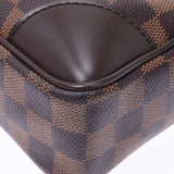 LOUIS VUITTON ルイヴィトンダミエポルトドキュマンヴォワヤージュブラウン N41124 men business bag A rank used silver storehouse
