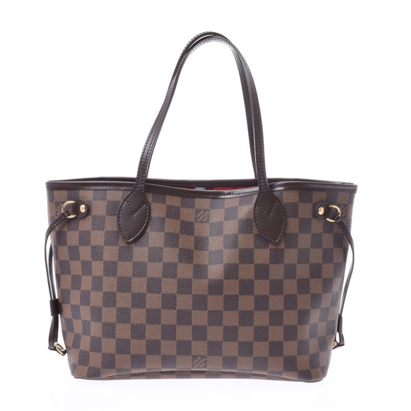 LOUIS VUITTON Louis Vuitton Damier Neverfull PM Old Brown N51109 Ladies Handbag A Rank Used Ginzo