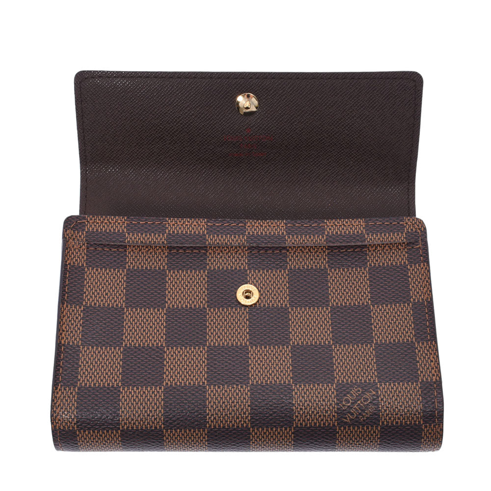 ルイヴィトンポルトフォイユ アレクサンドラ 14137 ブラウン ユニセックス 三つ折り財布 N63067 LOUIS VUITTON 中古 –  銀蔵オンライン