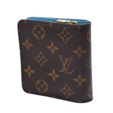 LOUIS VUITTON Louviton, compact, compact, compact, compact, brown, M60036, unsex, canvas, two canvas, two canvas, wallet, AB, AB, rank used, silver.