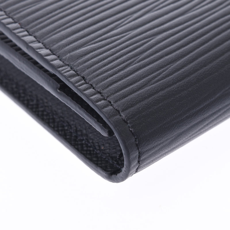 Louis Vuitton EPI velverock carte dovett business card holder Noir (black) m62292 Unisex epilleather Card Case NEW