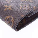 LOUIS VUITTON Louis Vuitton Monogram Portofeuil Josephine Rose Ballerine M41739 Ladies Monogram Canvas Long Wallet Shindo Used Ginzo