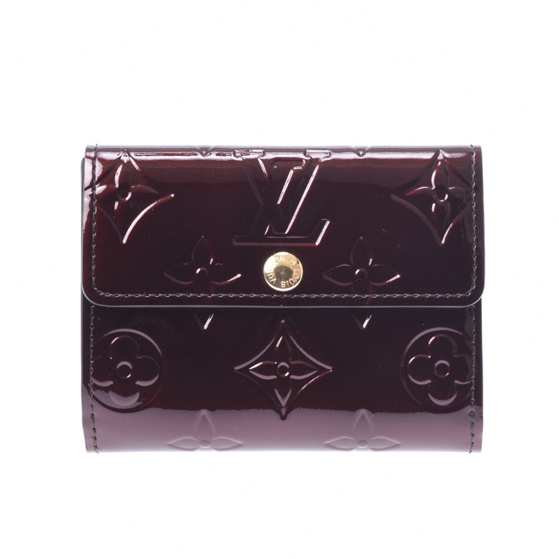 LOUIS VUITTON ルイヴィトンヴェルニラドロー coin purse amateur Lunt M93519 レディースモノグラムヴェルニコインケース A rank used silver storehouse
