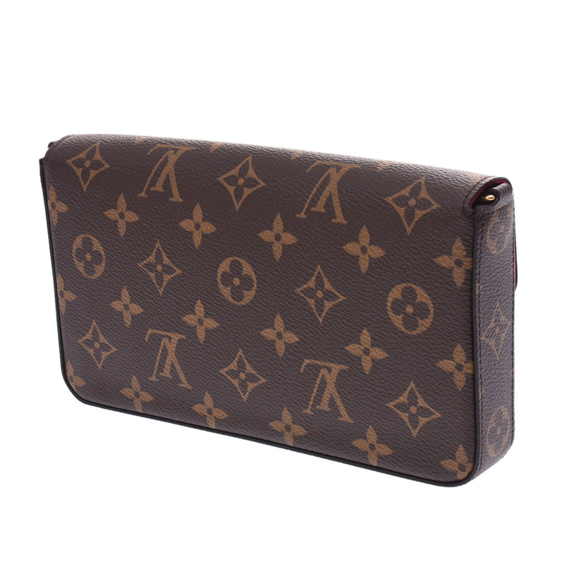 LOUIS VUITTON ルイヴィトン モノグラム ポシェットフェリシー ショルダーバッグ ブラウン M61276 レディース チェーンウォレット 未使用 銀蔵