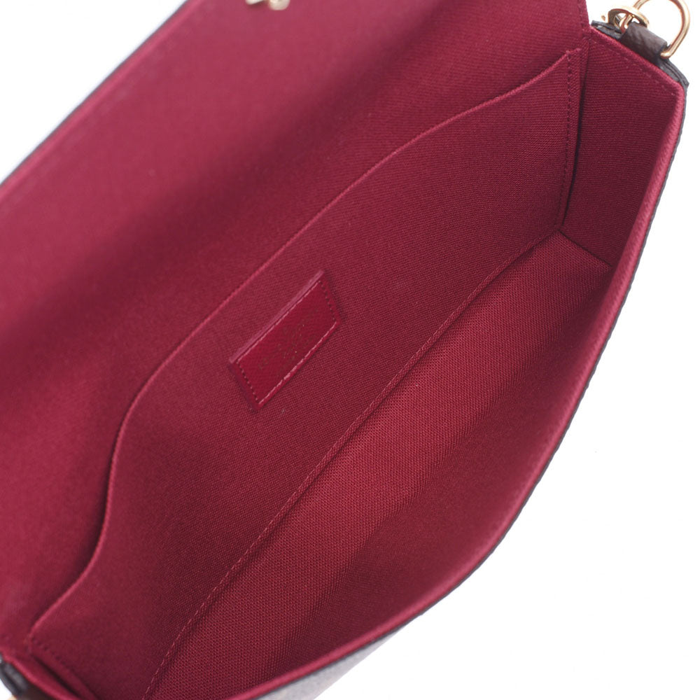 ルイヴィトンポシェットフェリシー ショルダーバッグ 14145 ブラウン