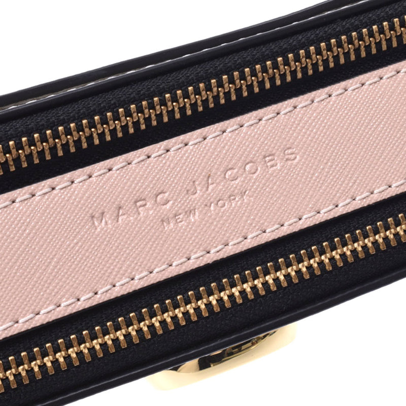 MARC JACOBS マークジェイコブス スナップショット カメラバッグ グレー/ピンク/白 レディース ショルダーバッグ 新同 中古 銀蔵